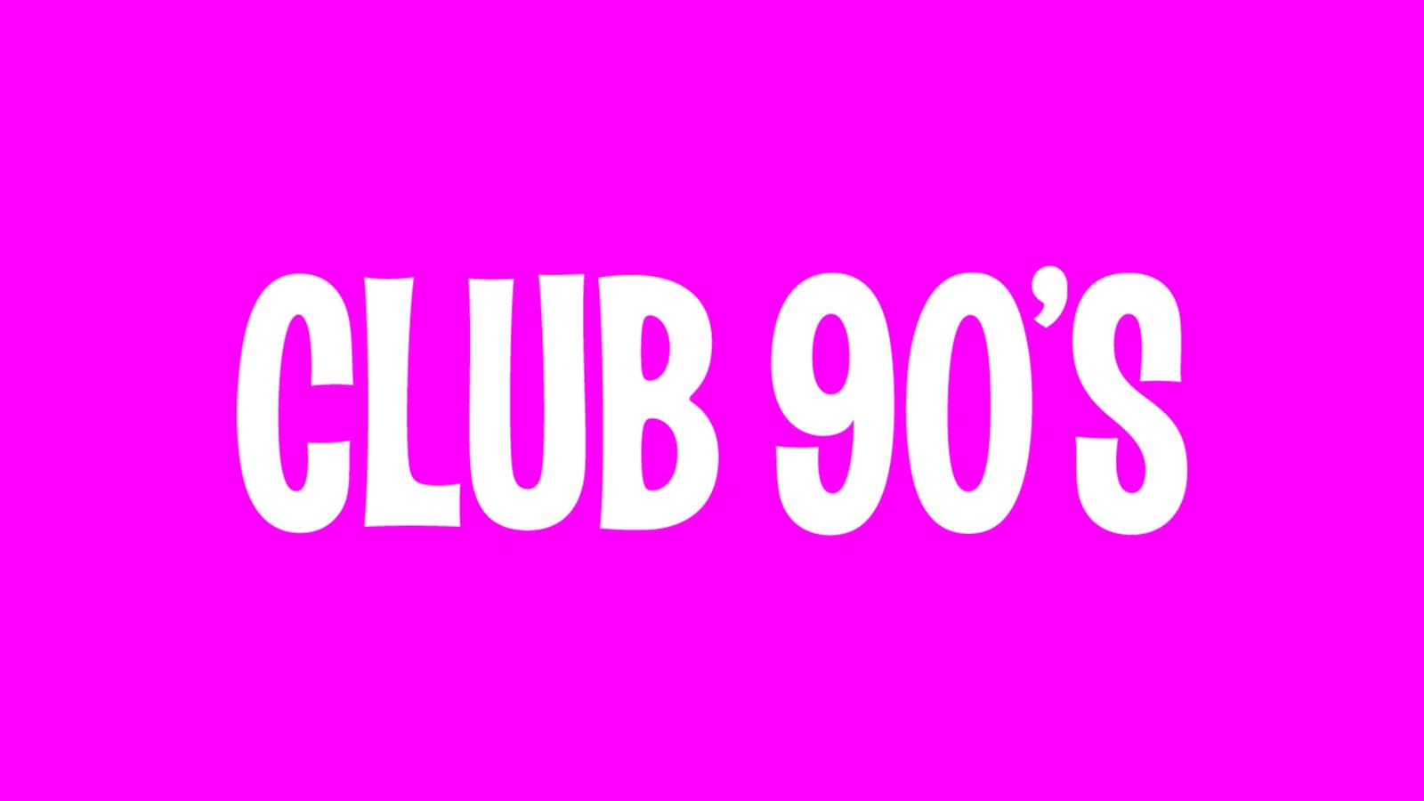 Club 90's Presents 2010's Night